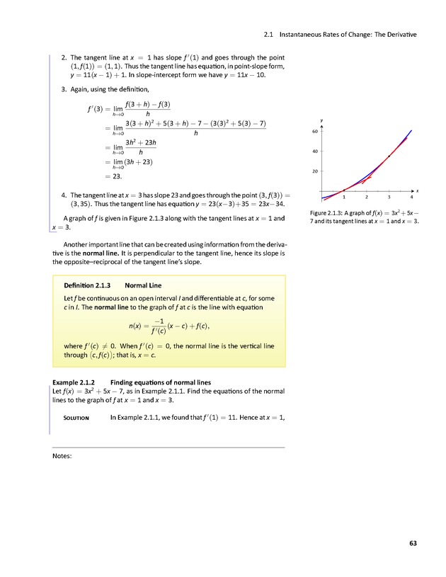 APEX Calculus - Page 63